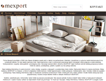 Tablet Screenshot of mexport.pl