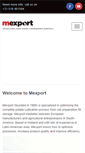 Mobile Screenshot of mexport.nl